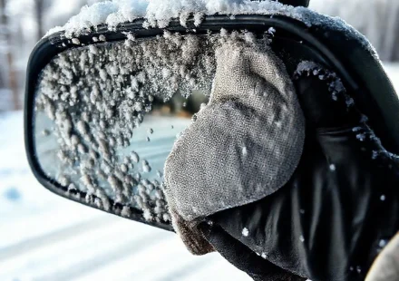 Фото по теме: Как очистить камеру заднего вида от слякоти
