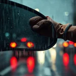 Фото по теме: Способ очистки боковых зеркал от капель дождя
