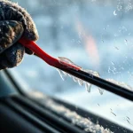 Фото по теме: Как убрать лед с щеток стеклоочистителя